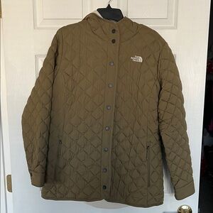 North face olive jacket